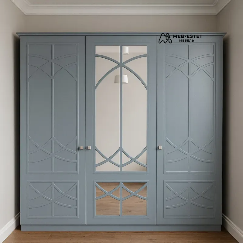 Шкаф неоклассика с зеркалом Шкаф неоклассика с зеркалом