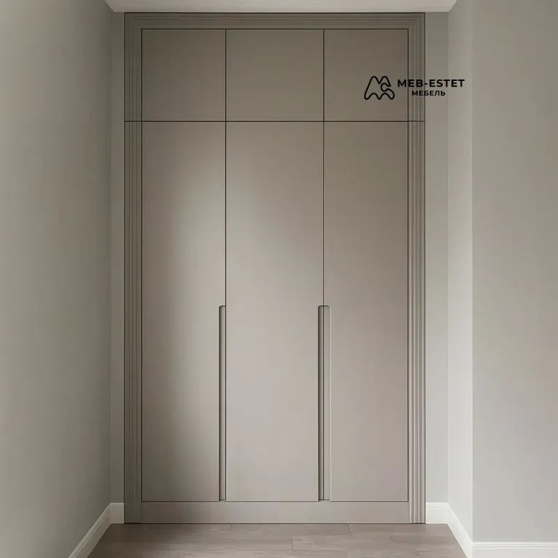 Встроенный шкаф с антресолью