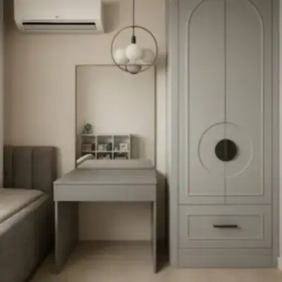 Туалетный столик и шкаф