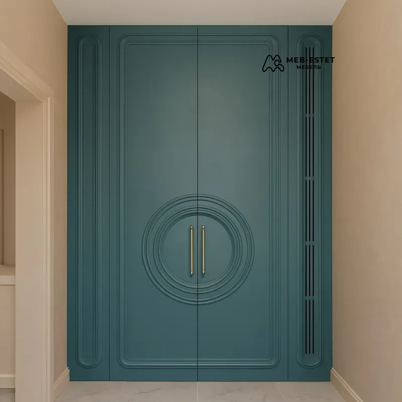 Шкаф прихожая с фрезеровкой