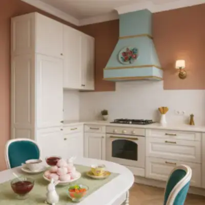 Классическая угловая кухня