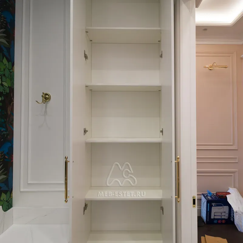 Шкаф с полками встройка Шкаф с полками встройка