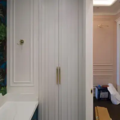 Встроенный шкаф в санузел