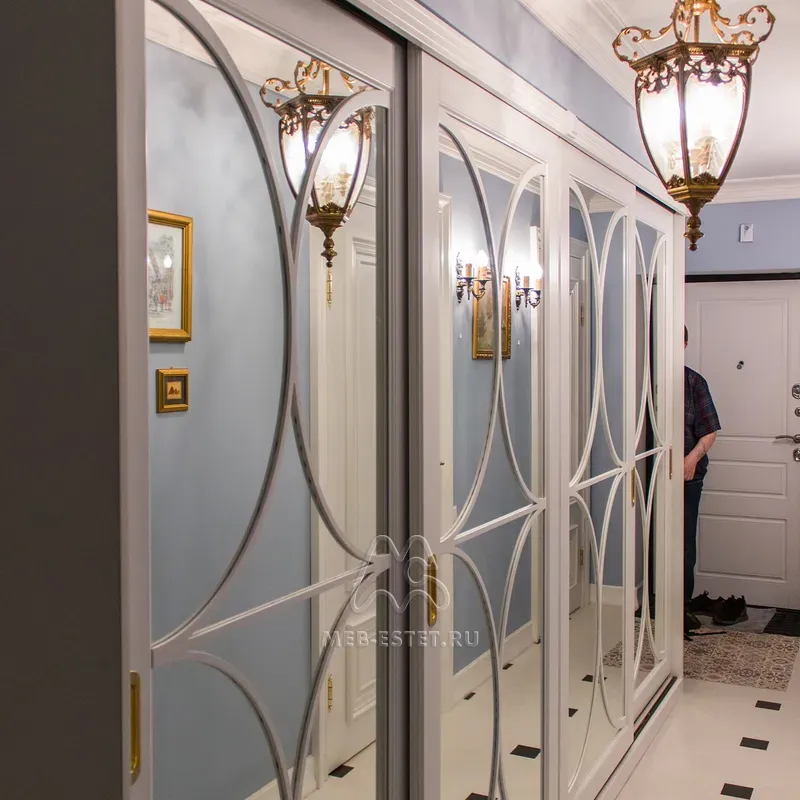 Встроенный шкаф-купе в прихожую