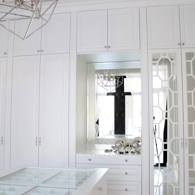 Гардеробные шкафы зеркалом