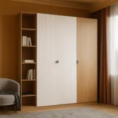 Корпусный распашной шкаф в спальню