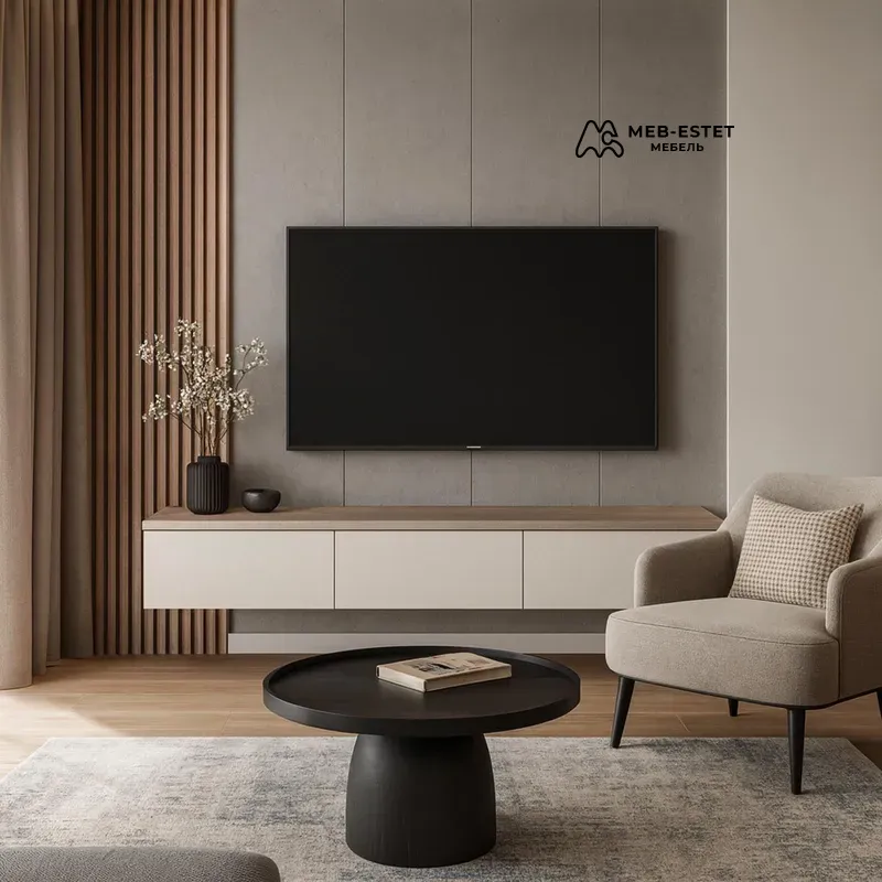 Подвесная тумба под телевизор