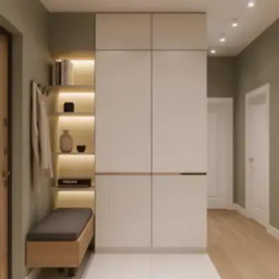 Встроенный шкаф в прихожую