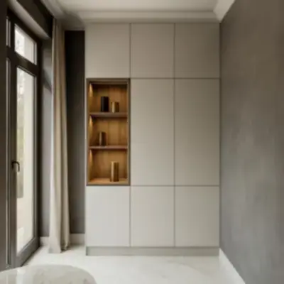 Встроенный шкаф с нишей