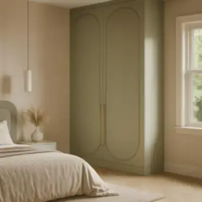 Распашной шкаф в спальню