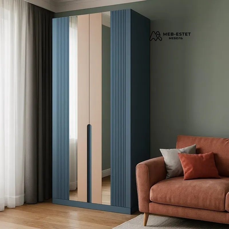 Шкаф платяной с зеркалом