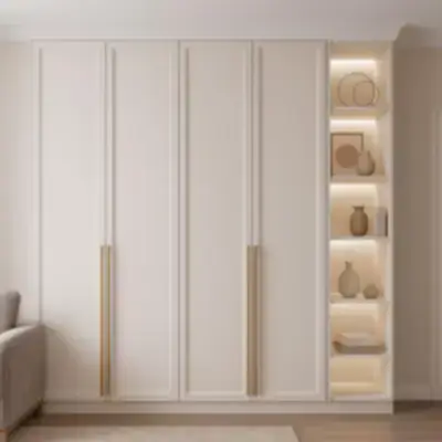 Распашной шкаф с нишей