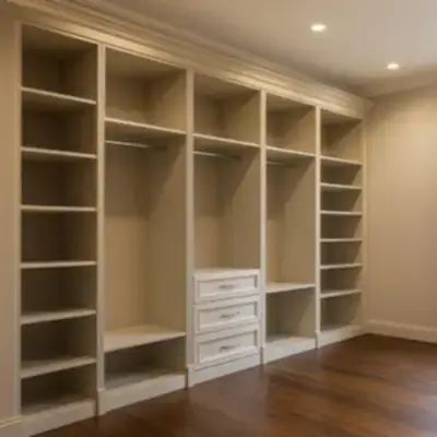 Встроенная гардеробная в спальню