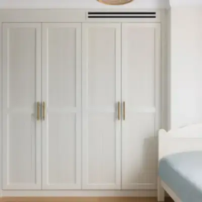 Встроенный распашной шкаф в спальню