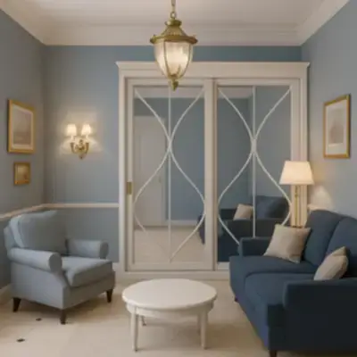 Шкаф-купе с зеркалом