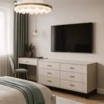 Комод с реечным фасадом