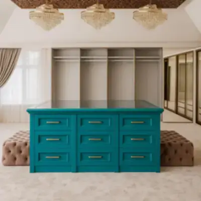 Островная тумба для гардеробной