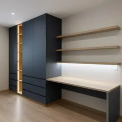 Шкаф с рабочей зоной