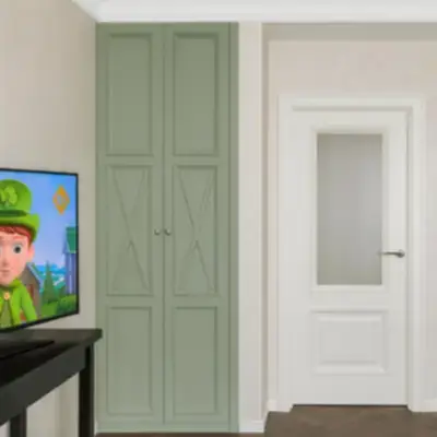 Встроенный шкаф пенал