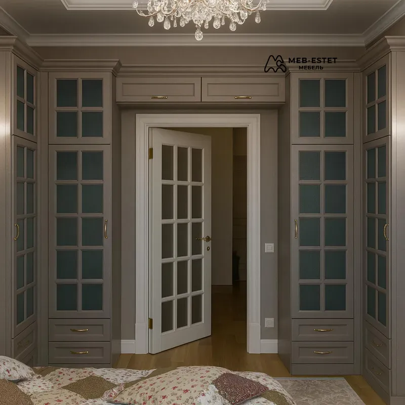 Классическая встраиваемая гардеробная