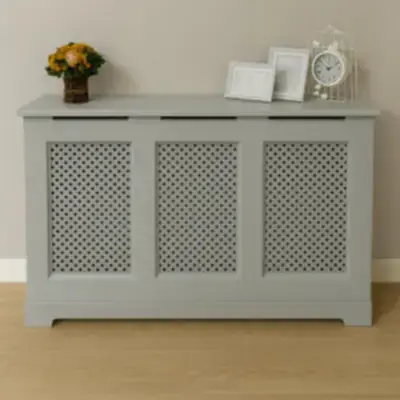 Экран для батареи с решёткой