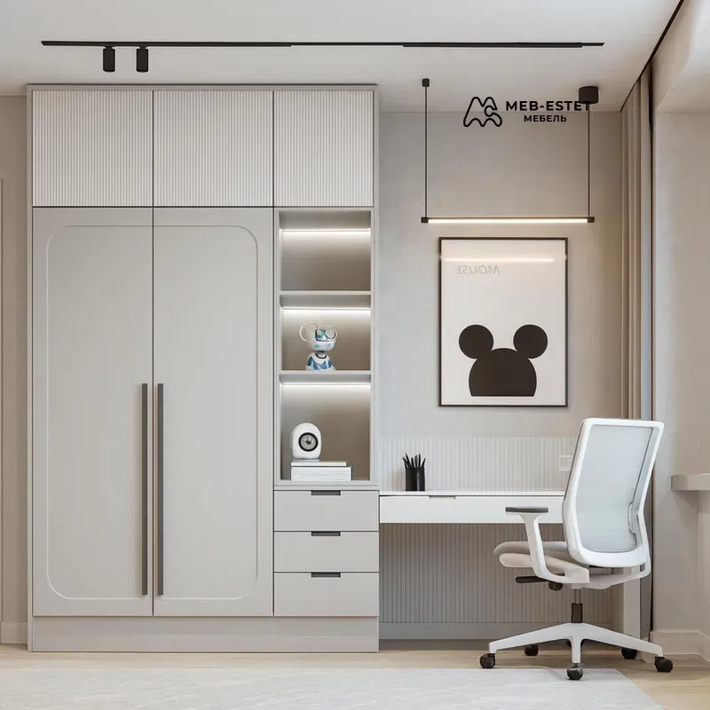 Шкаф рабочая зона детская премиум