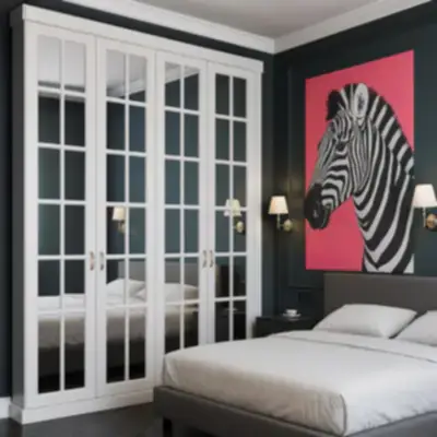 Распашной шкаф в спальню