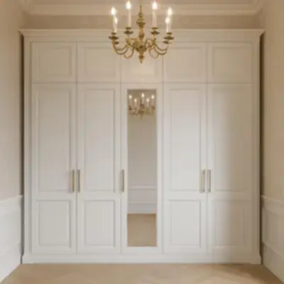 Классический встроенный шкаф