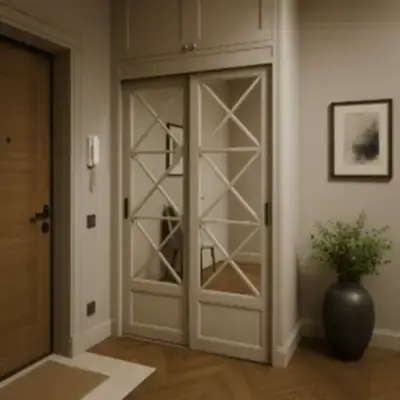 Встроенный шкаф-купе в прихожую