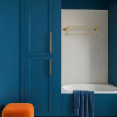 Встроенный шкаф для ванной