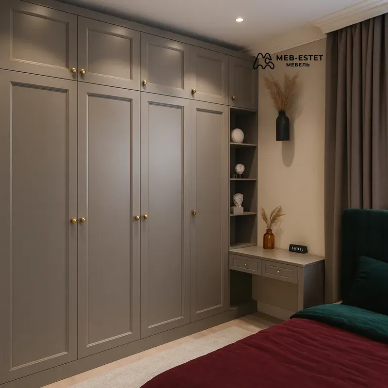 Встроенный шкаф спальня
