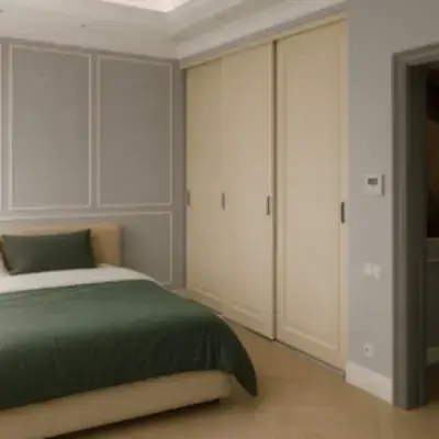 Встроенный шкаф-купе в спальню