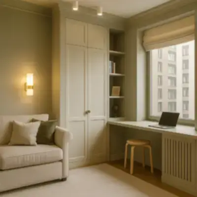 Встроенный шкаф в гостиную