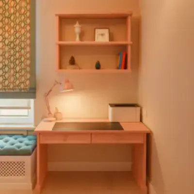 Письменный стол с полками