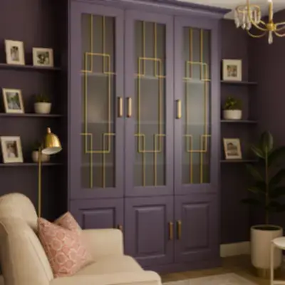 Шкаф-витрина в гостиную