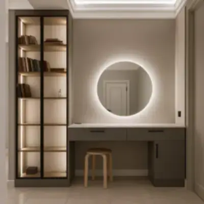 Туалетный столик с витриной