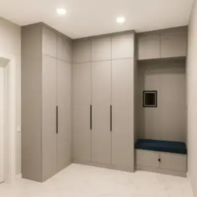 Угловой шкаф в прихожую