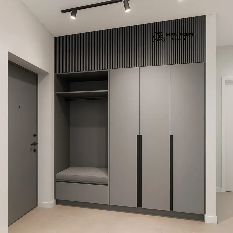 Премиальная прихожая с банкеткой