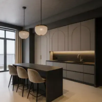 Кухня с островом