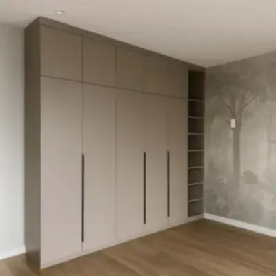 Встроенный шкаф с антресолями