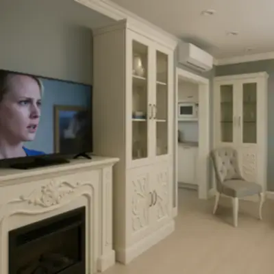 Классическая стенка в гостиную