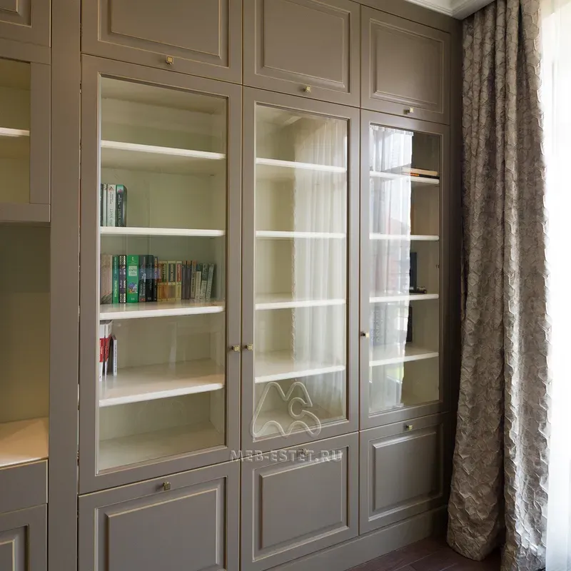 Книжный шкаф в стенке Книжный шкаф в стенке