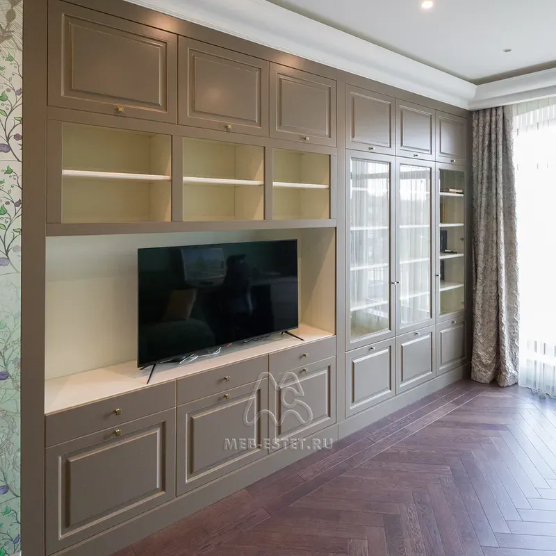 Стенка из МДФ в гостиную Стенка из МДФ в гостиную