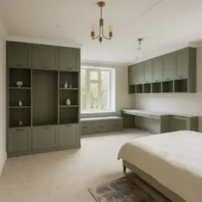 Встроенная мебель в спальню