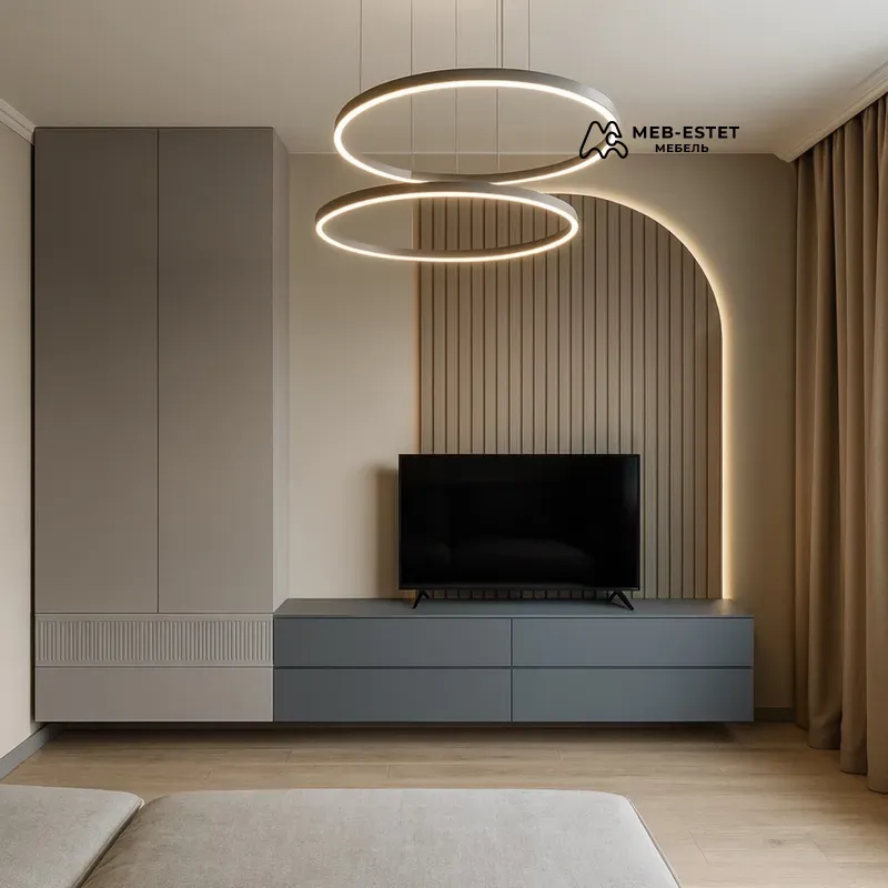 Модульная тумба с шкафом