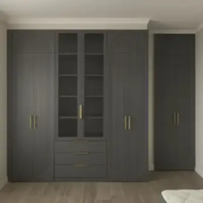 Корпусный шкаф с витриной