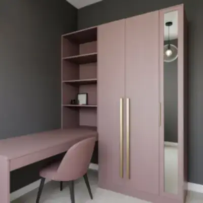 Корпусный шкаф с рабочей зоной