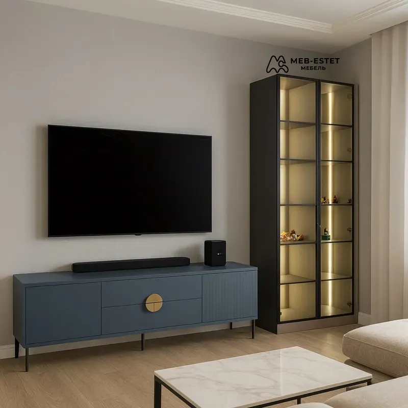 Тумба под ТВ и витрина