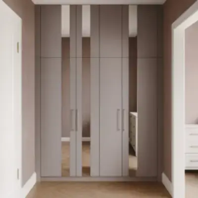 Встроенный распашной шкаф