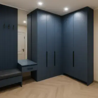 Угловой шкаф в прихожую